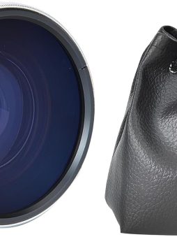 Acouto Fish Eye Lens for Camera 37mm 0.25X Super Fisheye Additional Lens for 37mm Caliber Camera Lenses Silver Aluminum Alloy