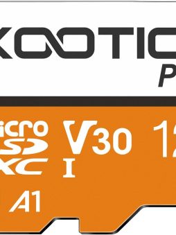 KOOTION 128GB Micro SDXC UHS-I U3 V30 A1 Memory Card - High Speed TF Card for Phone, Camera