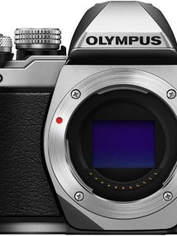 OM SYSTEM OLYMPUS OM-D E-M10 Mirrorless Digital Camera (Silver)- Body only